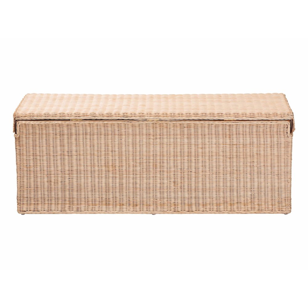 Damita Scallop Natural Rattan Chest. Picture 5