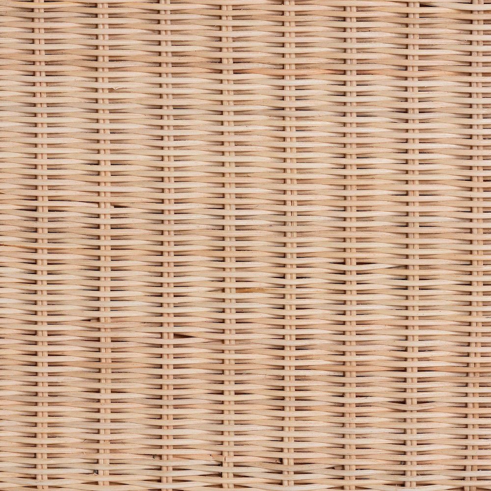 Damita Scallop Natural Rattan Chest. Picture 8