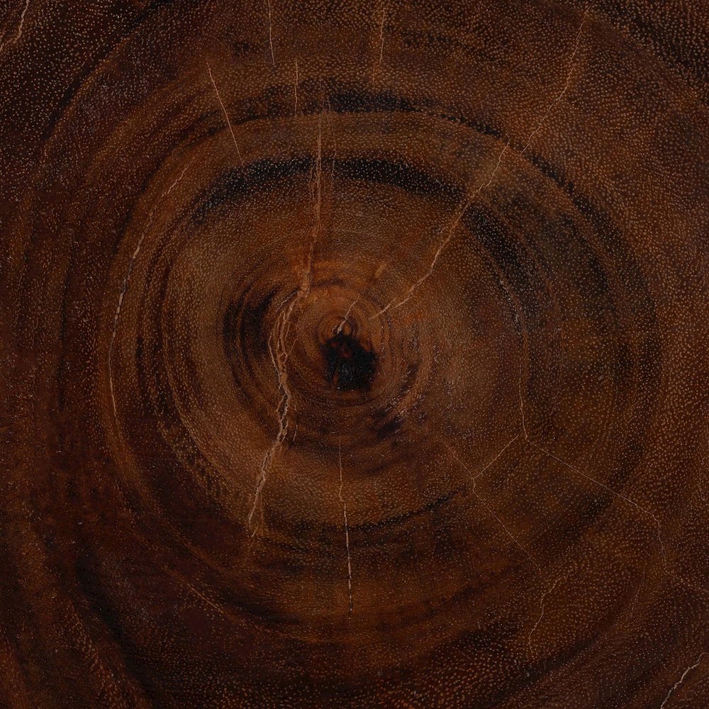 Fuchsia Hand-carved Suar Wood Side Table. Picture 6