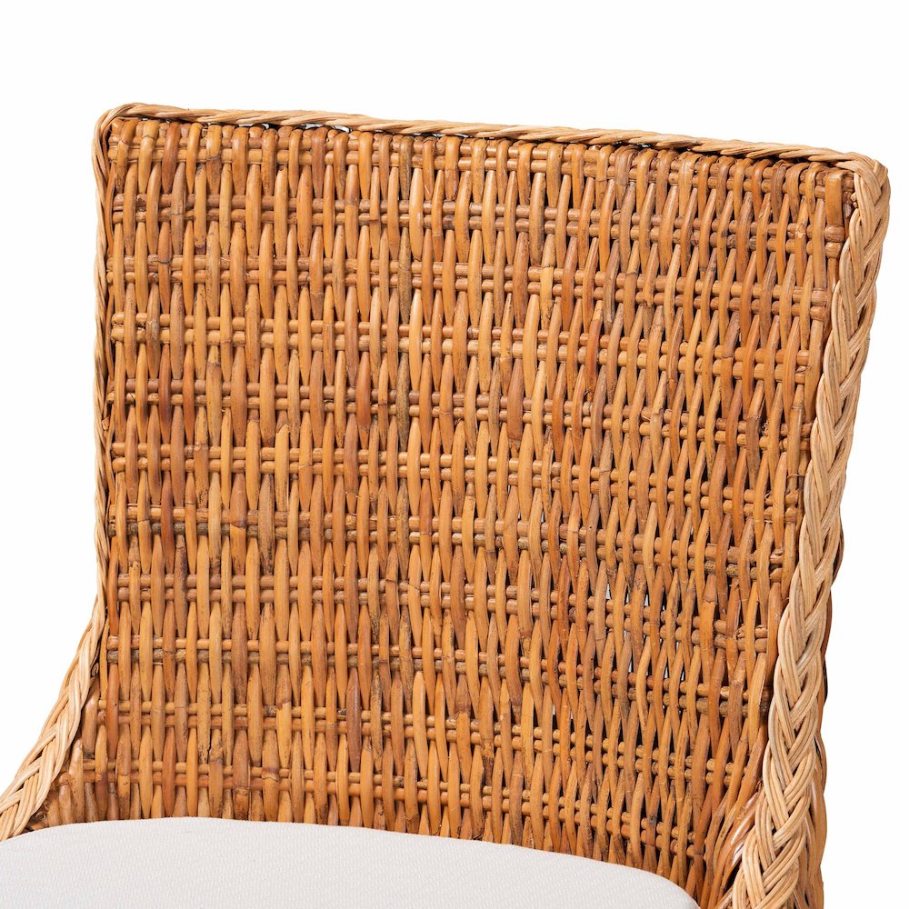 Derris Natural Rattan Counter Stool. Picture 5