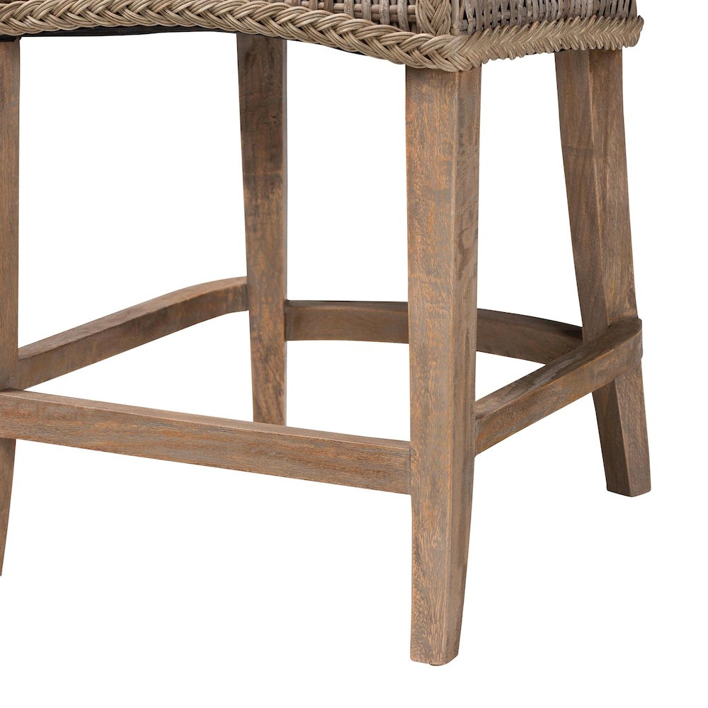 Derris Natural Rattan Counter Stool. Picture 6