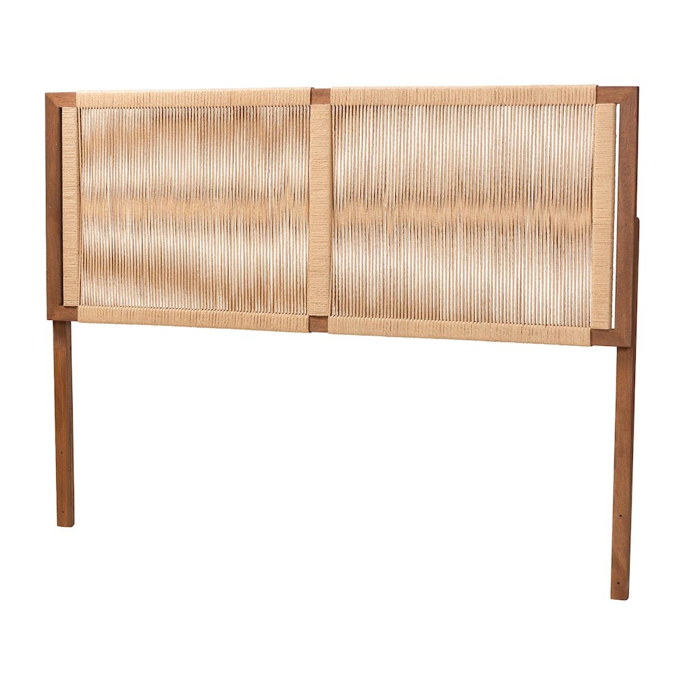 Holitz Natural Rope Woven Headboard - Mountable Bed Backboard. Picture 2