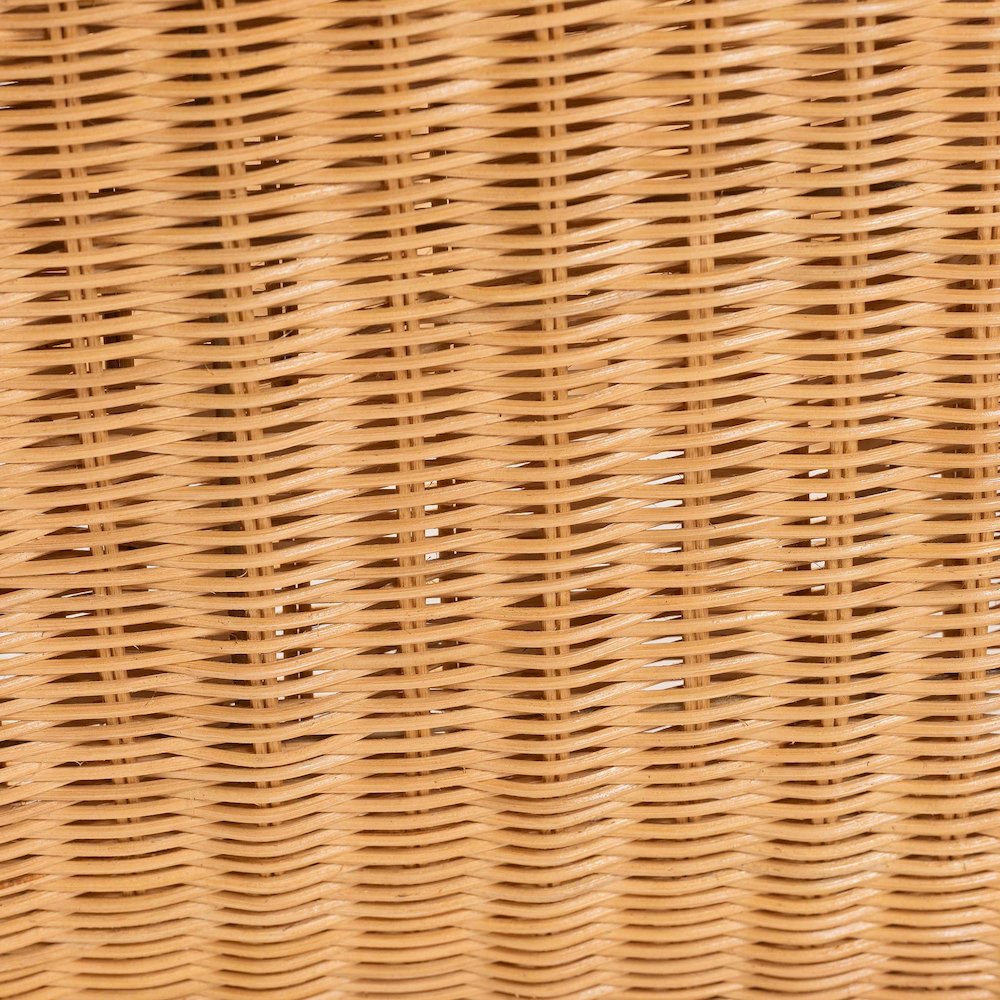 Natural Rattan 2-Piece Living Room Set - Handwoven Wicker Accent Seating. Picture 5