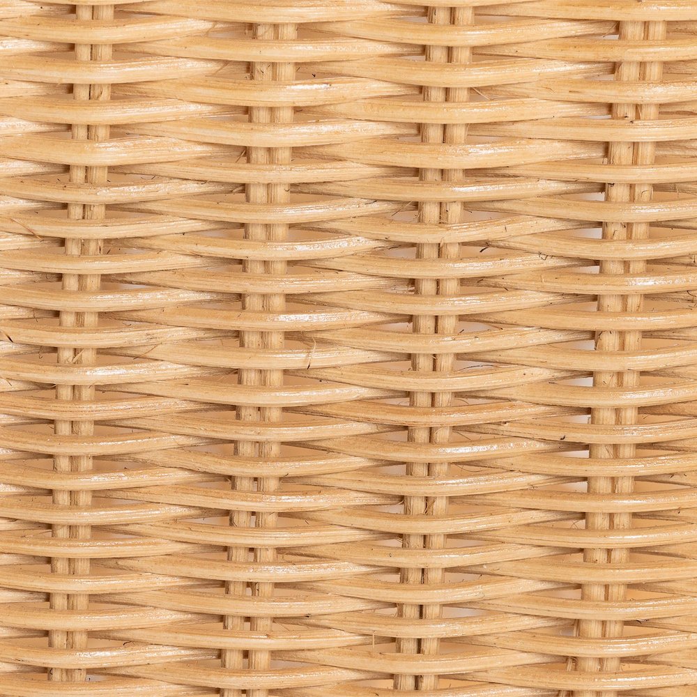 Palm Bohemian Light Honey Rattan Dining Chair. Picture 7