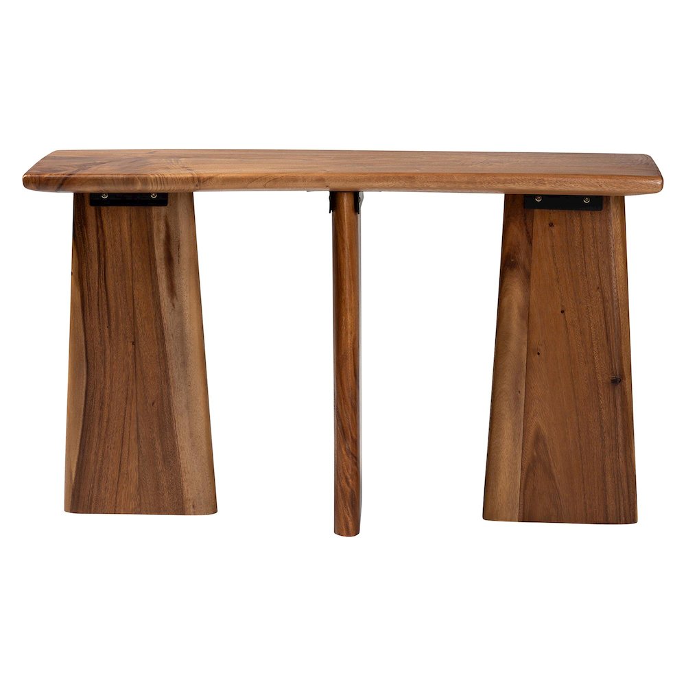 Wood Console Table - Live Edge Statement Table for Entryway or Living Room. Picture 2