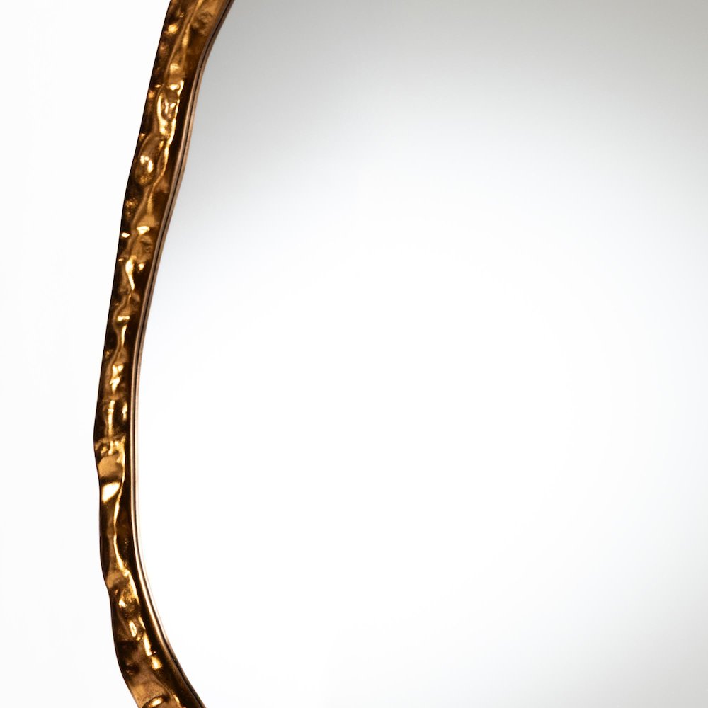 Baxton Studio Urania Wall Mirror - Irregular Shape Accent Mirror. Picture 1