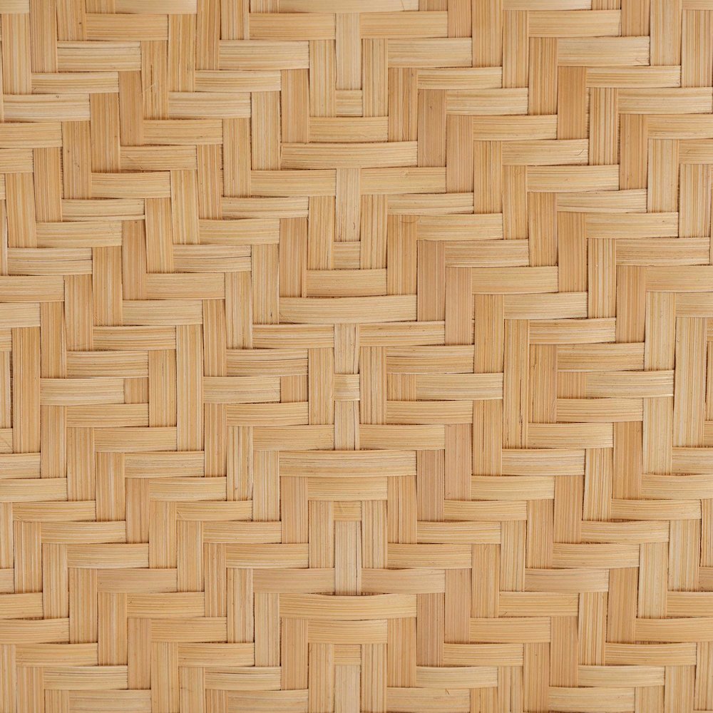 Baara Natural Rattan 4-Tier Display Shelf - Handcrafted Bookcase. Picture 5