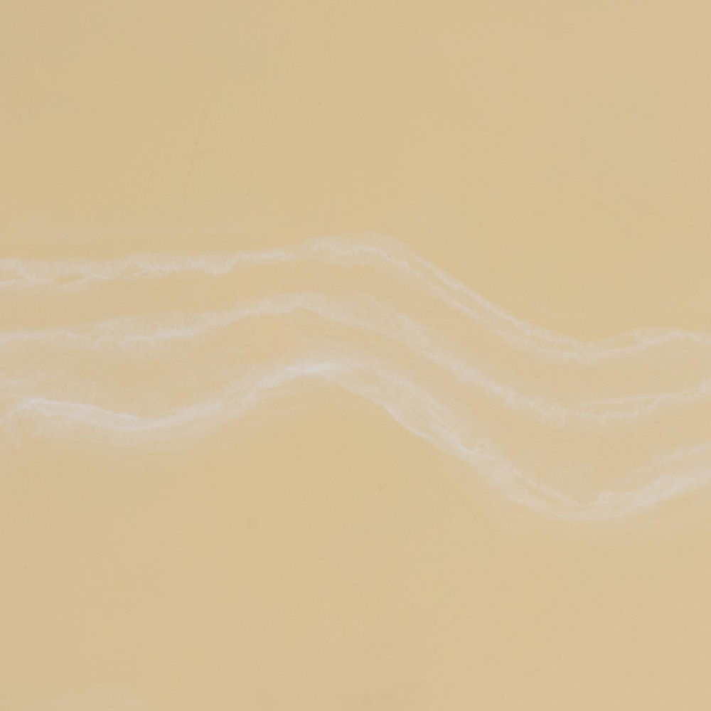 Marbled Resin End Table - Sculptural Side Table, Cream. Picture 6