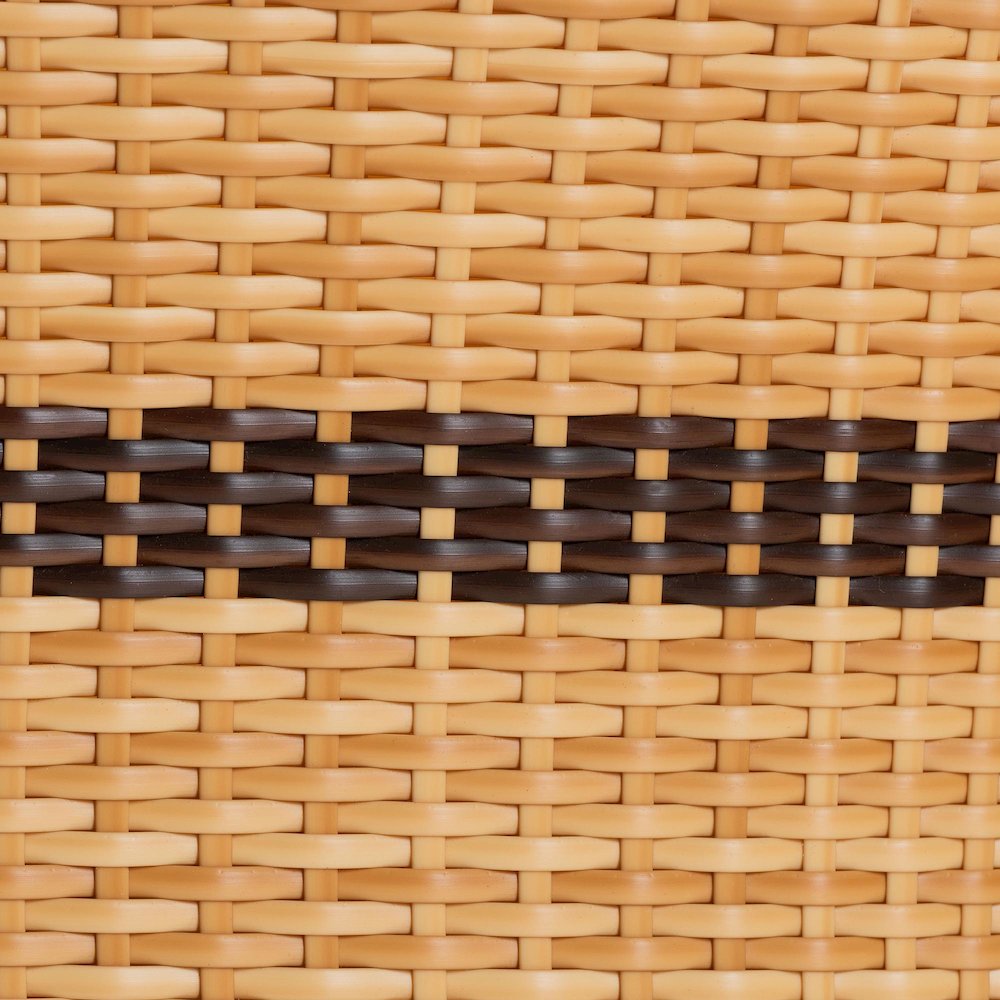 Rattan Counter Stool with Cushion-Barrel-Back Counter Chair with Synthetic Woven. Picture 7