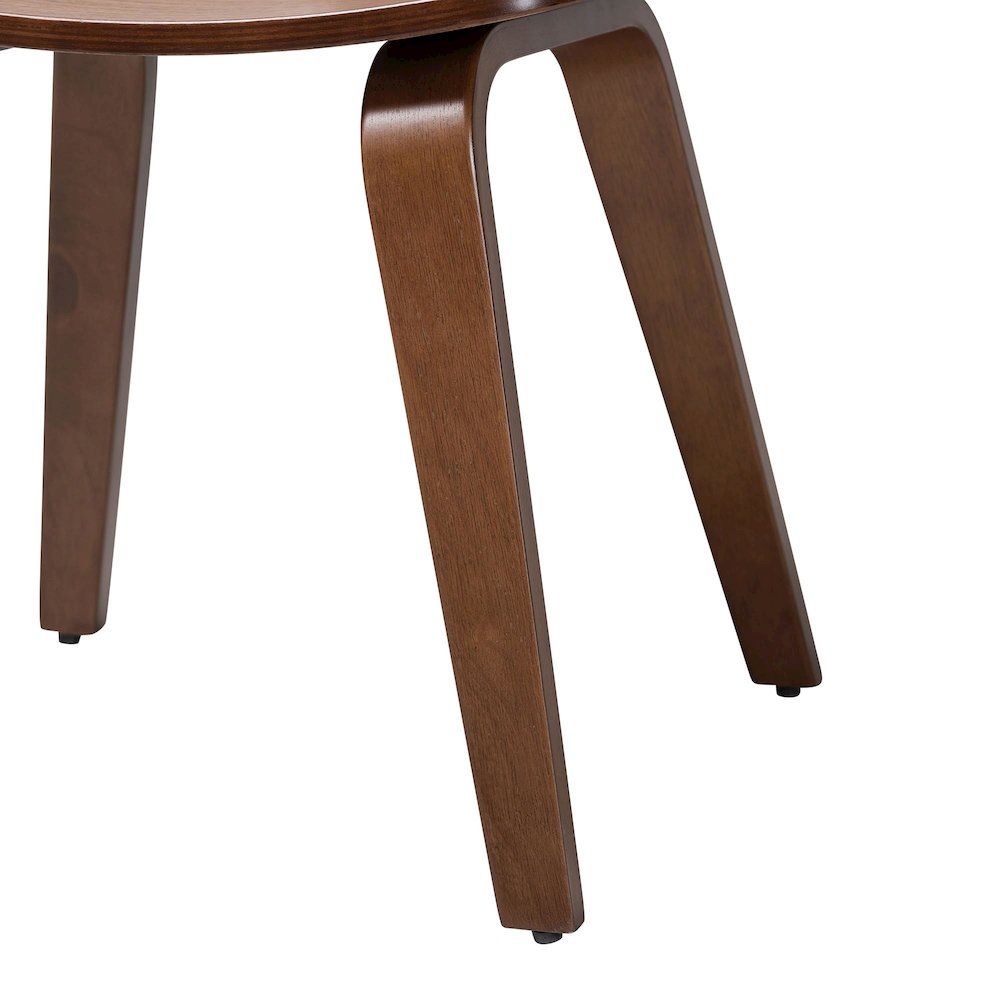 Billie Wood 2-Piece Dining Chair Set, Bentwood Frame Seating with Contoured Seat. Picture 6