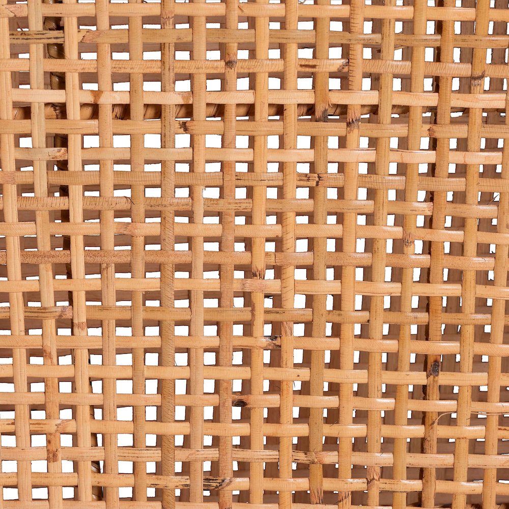 Rattan Dining Chair with Cushion - Handwoven Wicker Side Chair. Picture 7