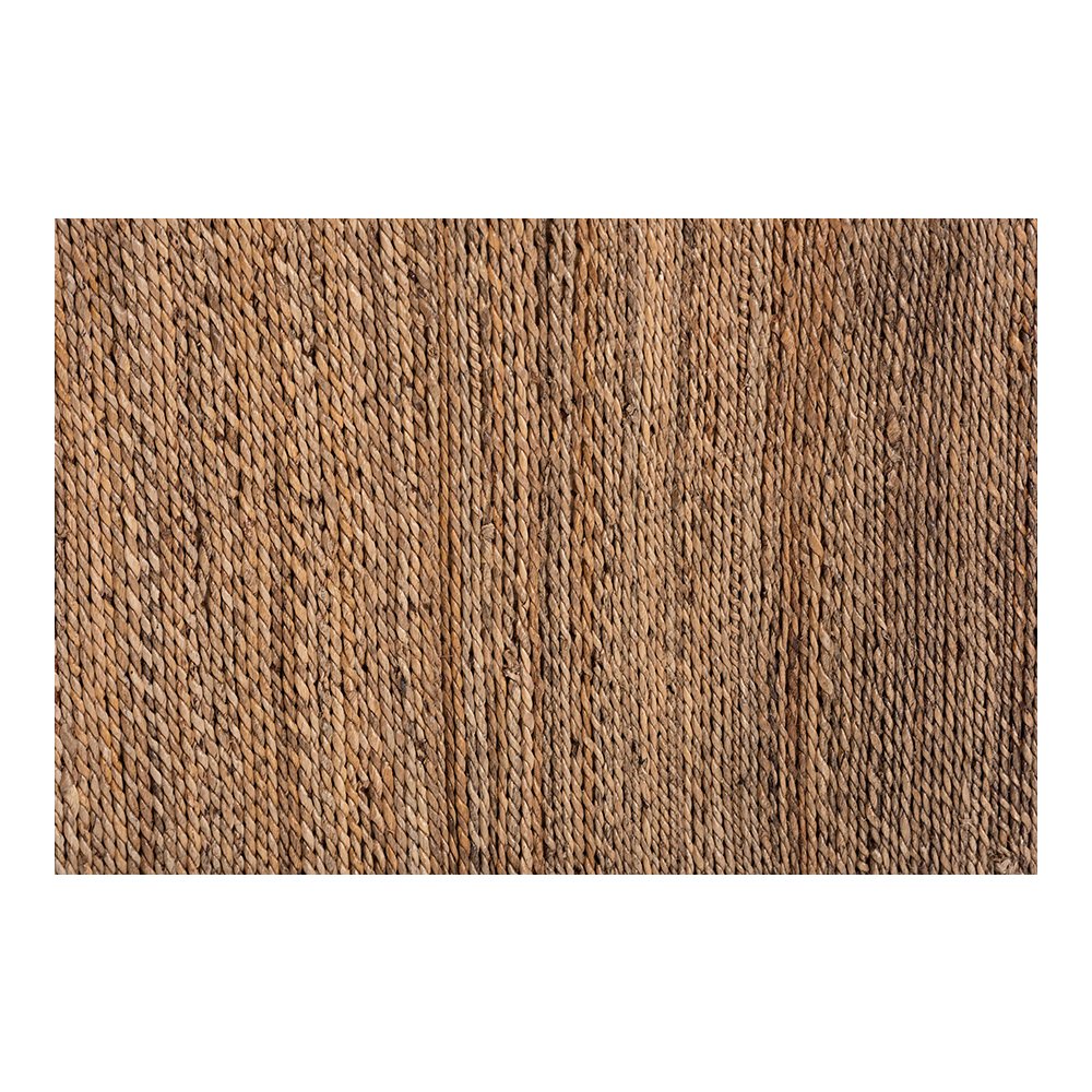 Fiona Handwoven Seagrass Console Table with Boho Fringe Detailing. Picture 7