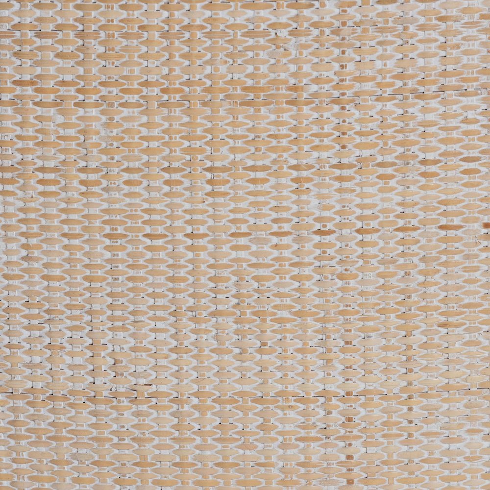 Ashford Whitewash Rattan Dining Chair - Mahogany Frame, Braided Rope Inserts. Picture 7