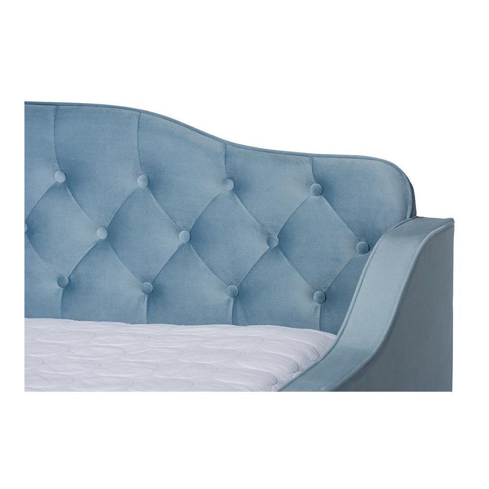Button Tufted Full Size Daybed with Trundle. Picture 6