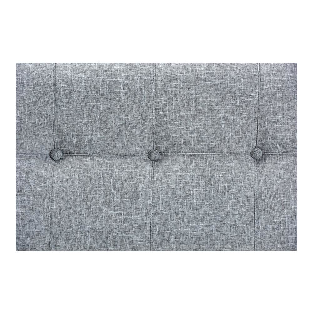 Flynn Modern Transitional Grey Fabric Upholstered 2-Drawer Storage Trunk Ottoman. Picture 6
