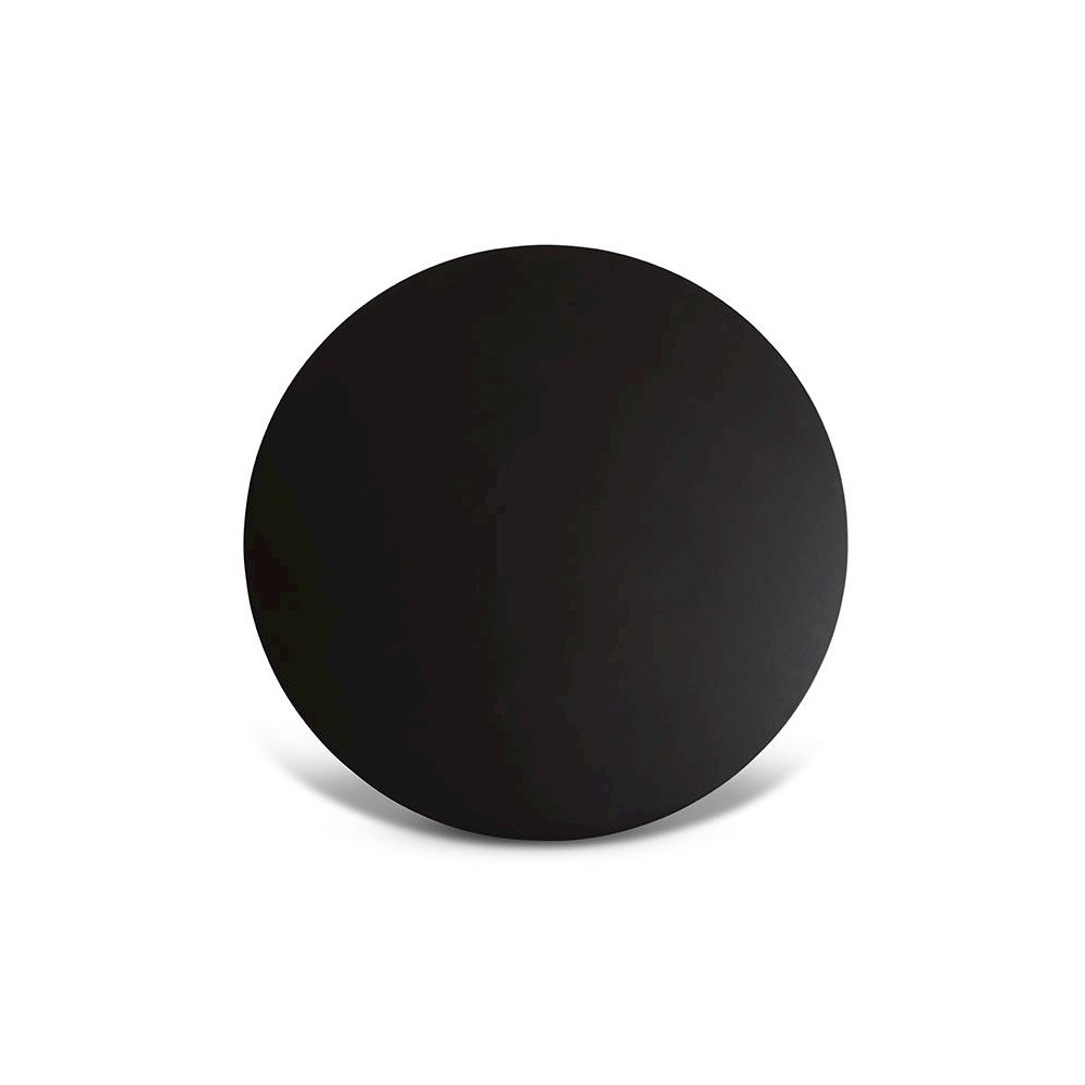 Dark Brown Finished 35-Inch-Wide Round Wood Dining Table. Picture 3