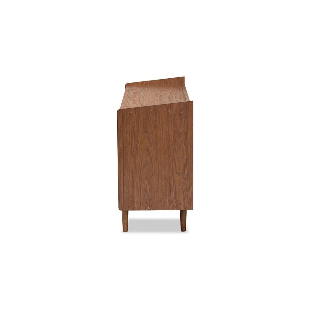 Grey Gradient Finished Wood 2-Door Dining Room Sideboard Buffet. Picture 4