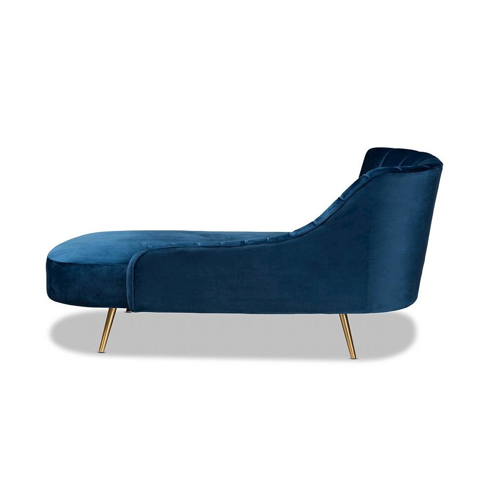 Gold Finished Chaise. Picture 4