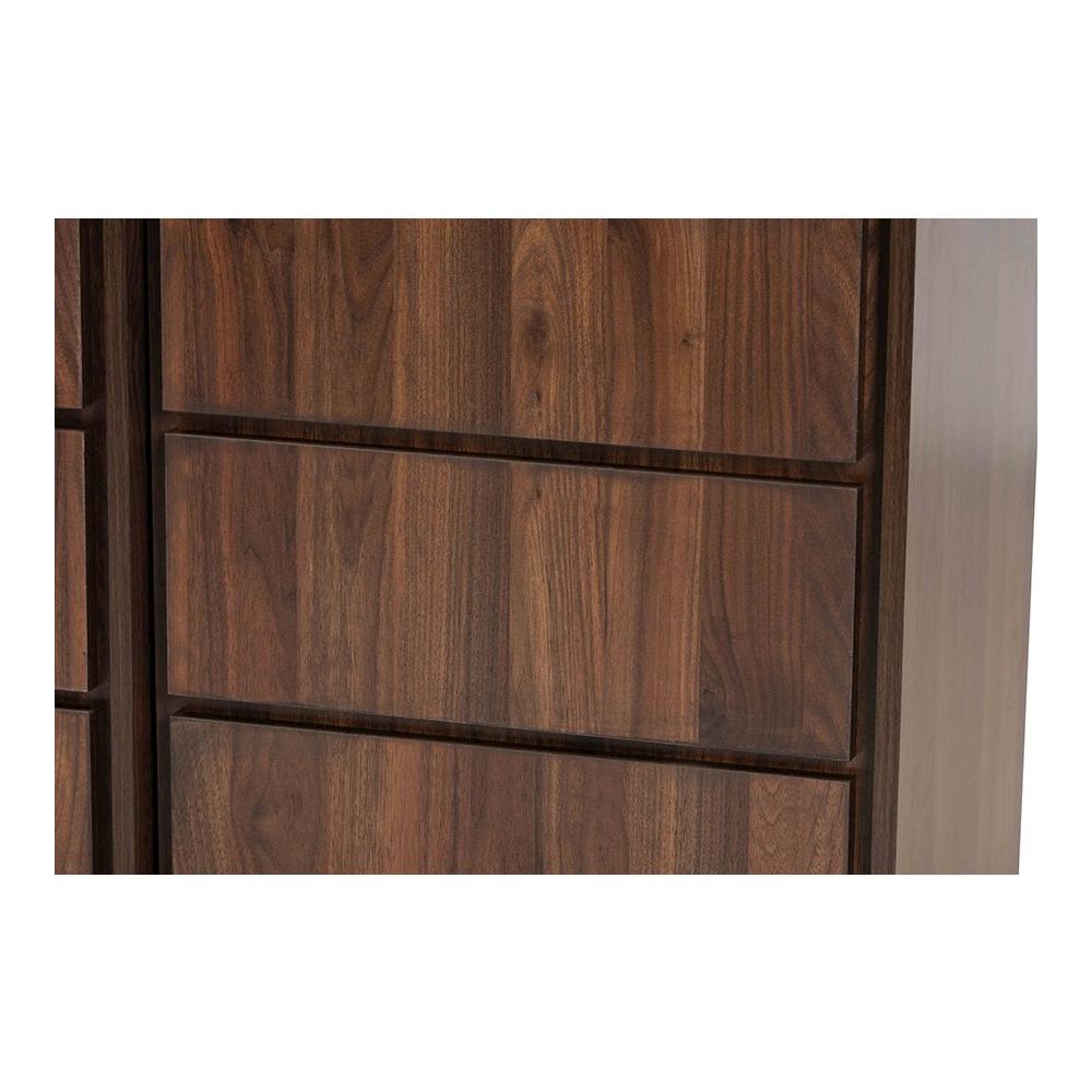 Black Finished Metal 3-Door Dining Room Sideboard Buffet. Picture 5