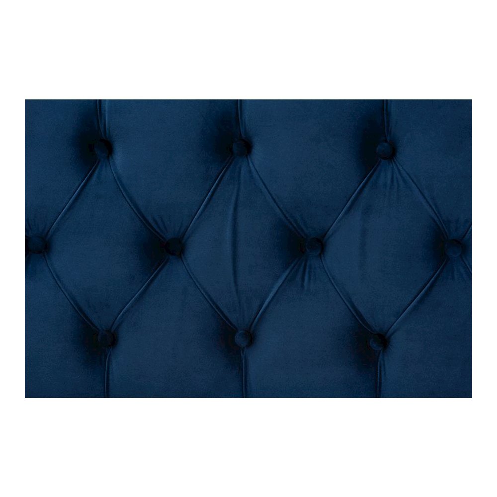 Gold PU Leather Storage Ottoman. Picture 5
