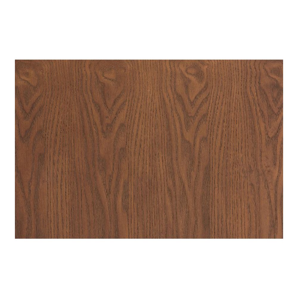 Modern Walnut Brown Finished Wood and Synthetic Rattan 2-Drawer Nightstand. Picture 7