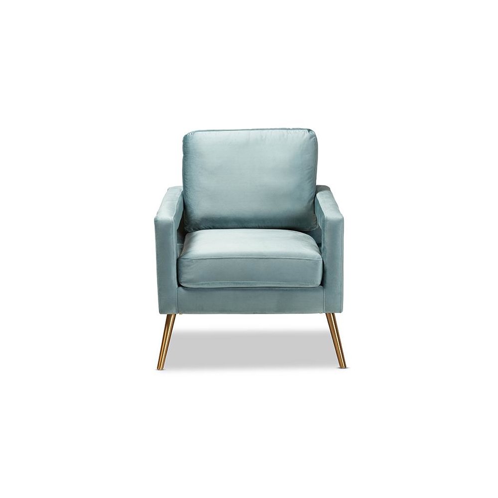 Gold Finished Armchair. Picture 2