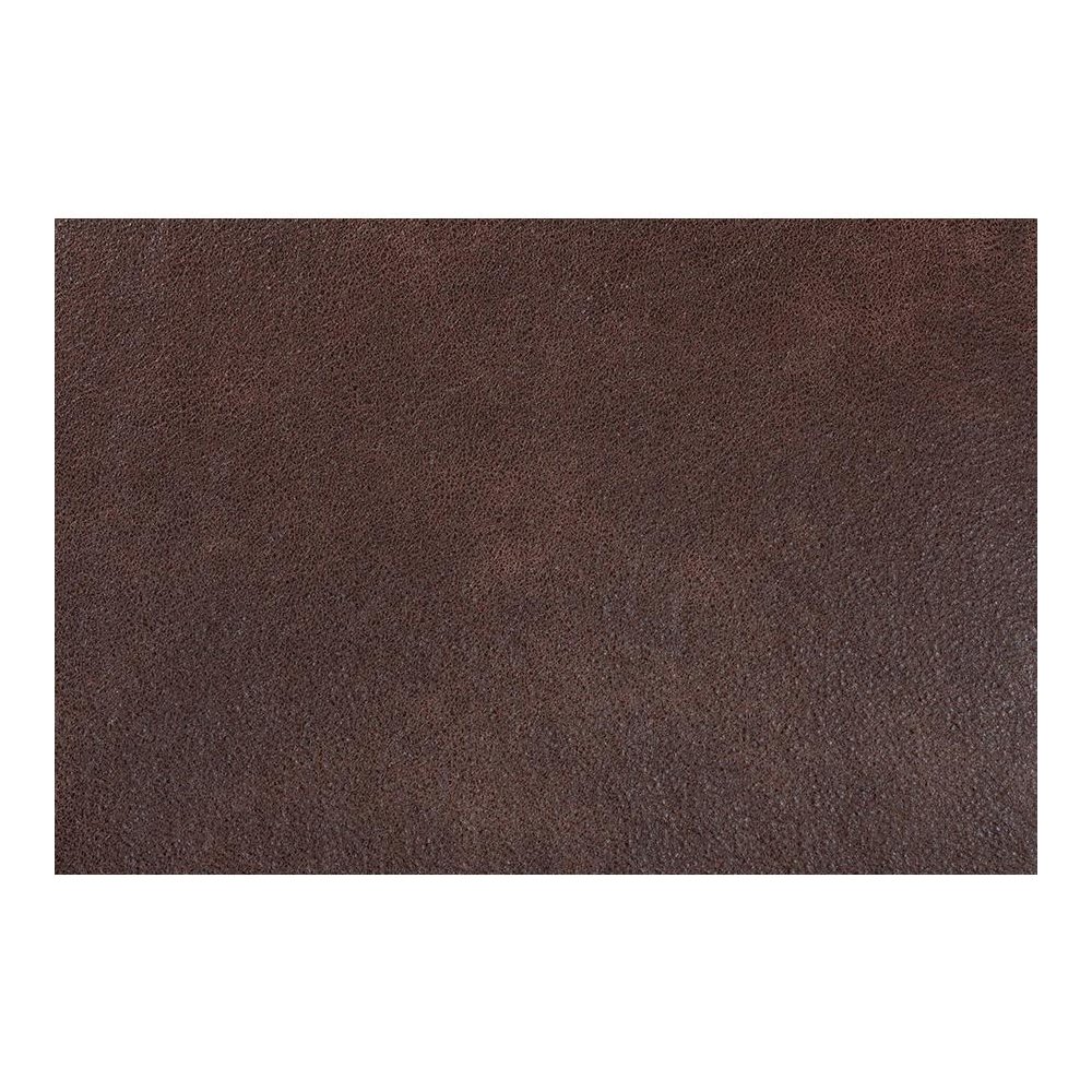 Leather Effect Fabric Upholstered and Walnut Brown Finished Wood Sofa. Picture 7