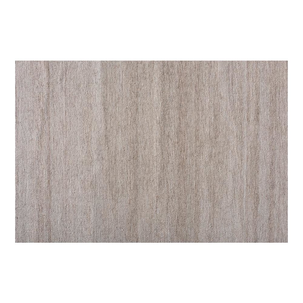 Dalston Modern and Contemporary Beige and Black Handwoven Wool Blend Area Rug. Picture 2