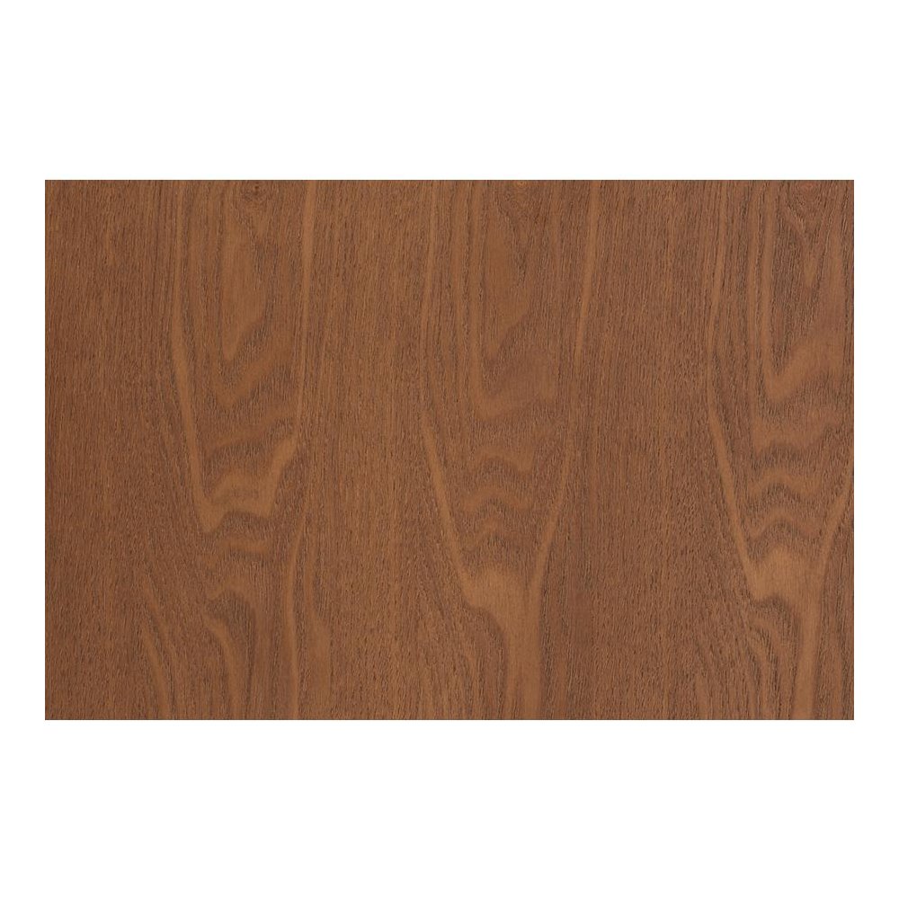 Ramiel Mid-Century Modern Ash Walnut Finished Wood and Rattan 6-Drawer Dresser. Picture 7