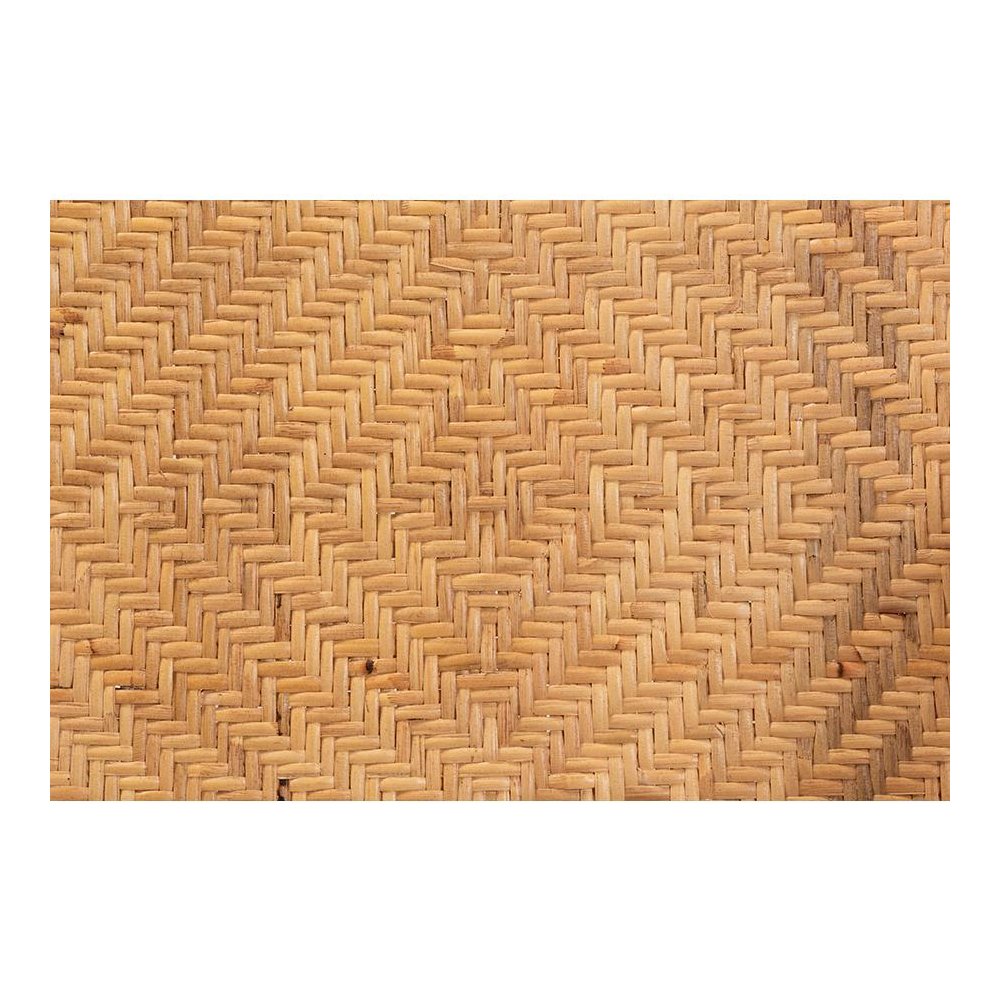 bali & pari Orchard Modern Bohemian Natural Brown Rattan Counter Stool. Picture 7