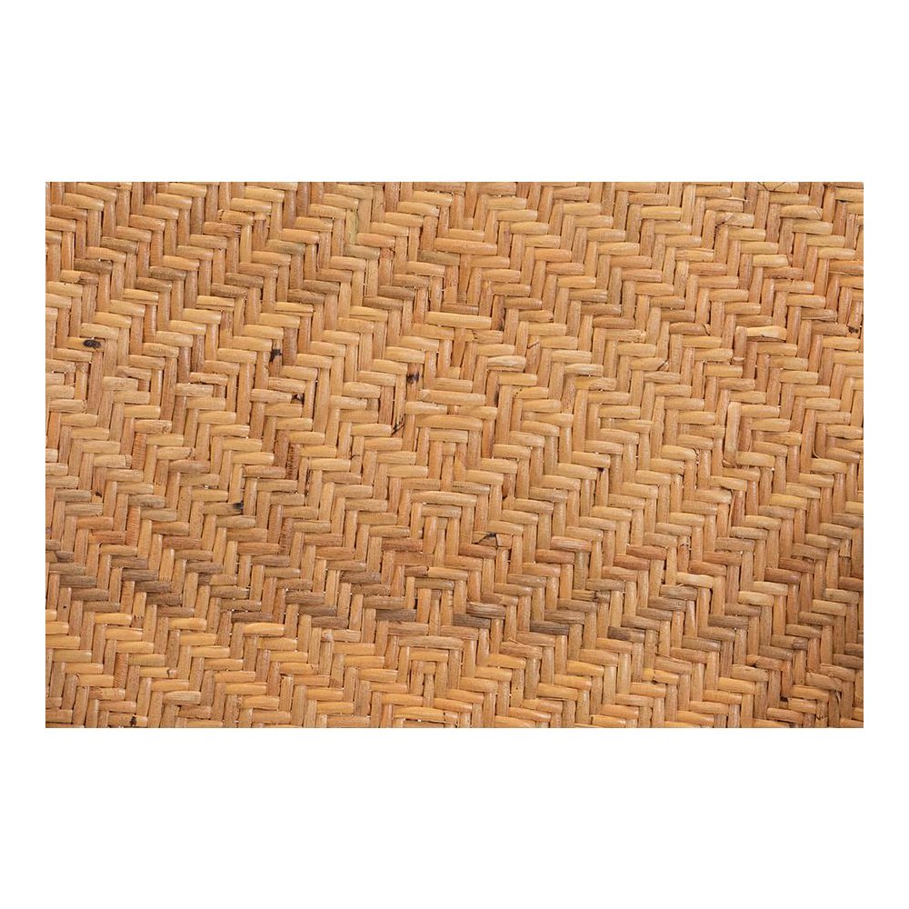 bali & pari Orchard Modern Bohemian Natural Brown Rattan Bar Stool. Picture 7