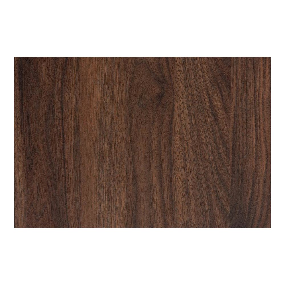 Walnut Brown Finished Wood and Gold Metal 8-Drawer Dresser. Picture 7