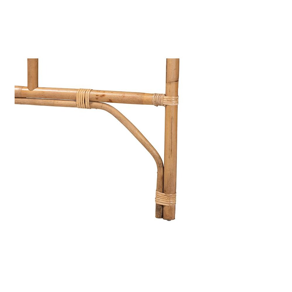 Bohemian Natural Rattan King Size Standalone Headboard. Picture 4