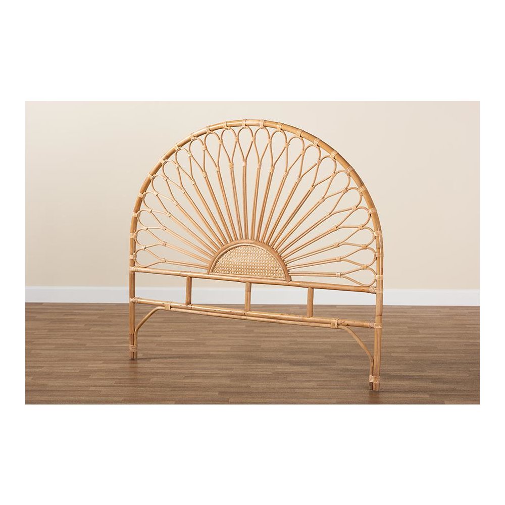 Bohemian Natural Rattan King Size Standalone Headboard. Picture 7