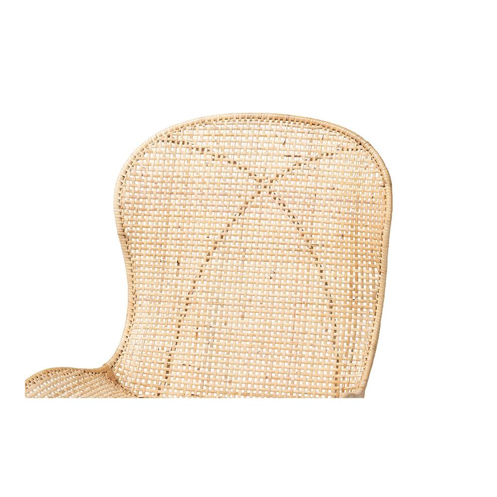 Rattan 2-Piece Dining Chair Set. Picture 4