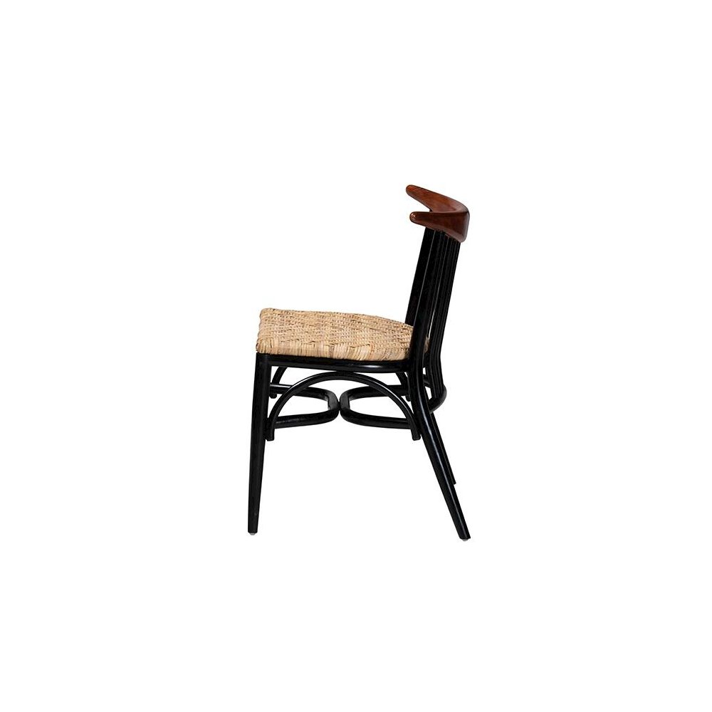 Natural Rattan Dining Chair. Picture 3
