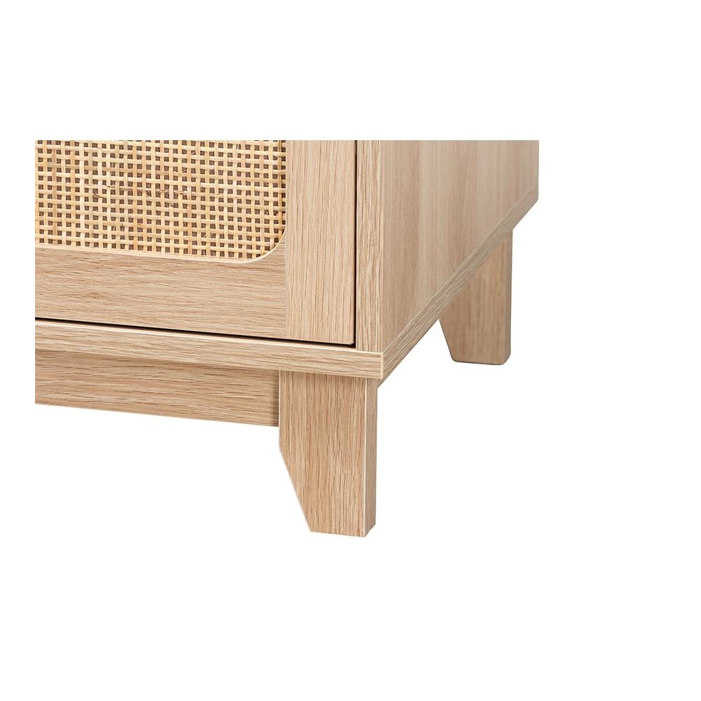 Natural Rattan 3-Drawer Storage Cabinet. Picture 6