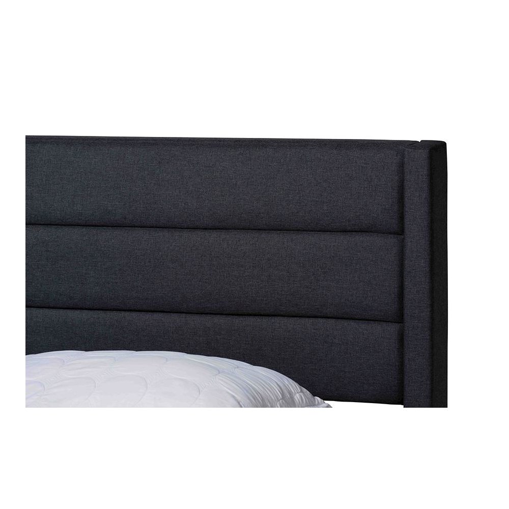Dark Brown Finished Wood Full Size 3-Drawer Storage Platform Bed. Picture 6