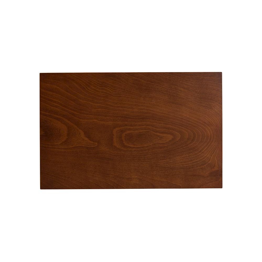Florencia Modern Grey Fabric and Walnut Brown Finished Wood 5-Piece Dining Set. Picture 4