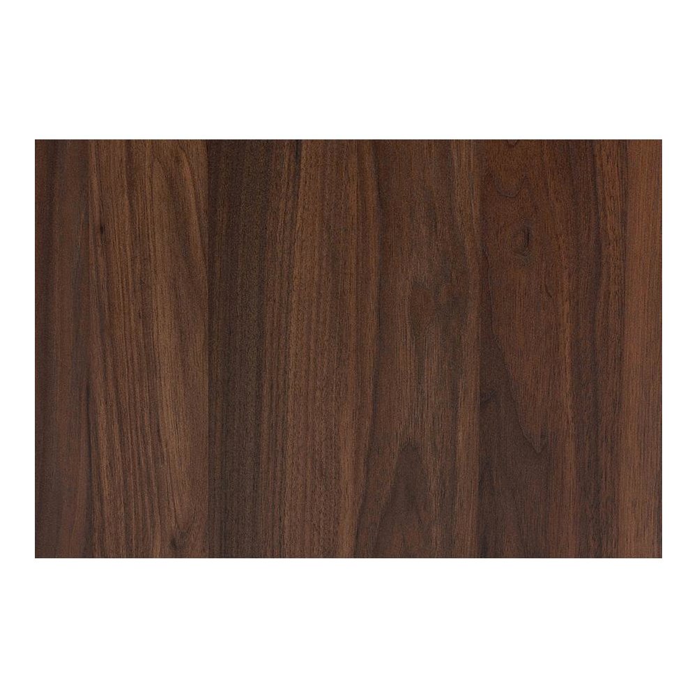 Transitional Walnut Brown Finished Wood 2-Drawer Nightstand. Picture 7