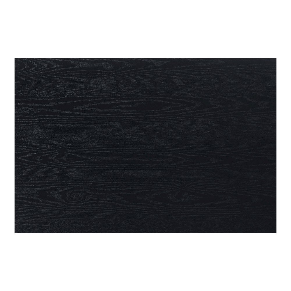 Baxton Studio Sherwin Mid-Century Modern Black Finished Wood Dining Table. Picture 6