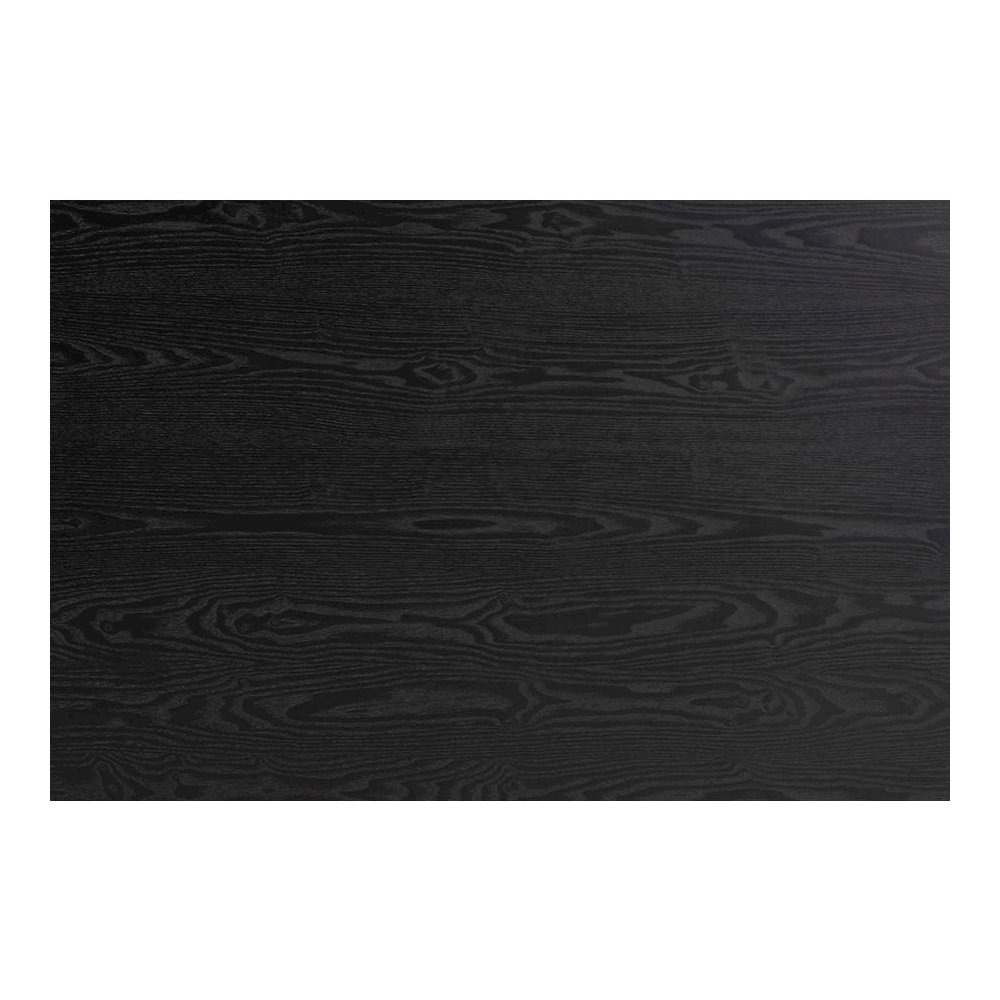 Leena Mid-Century Modern Black Finished Wood Counter Height Pub Table. Picture 5