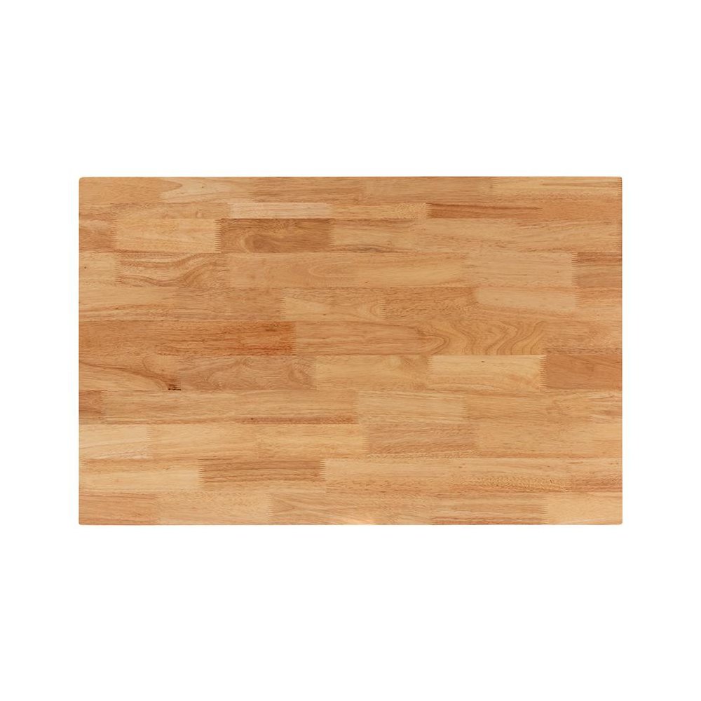 Baxton Studio Eveline Modern Natural Brown Finished Wood 43-Inch Dining Table. Picture 5