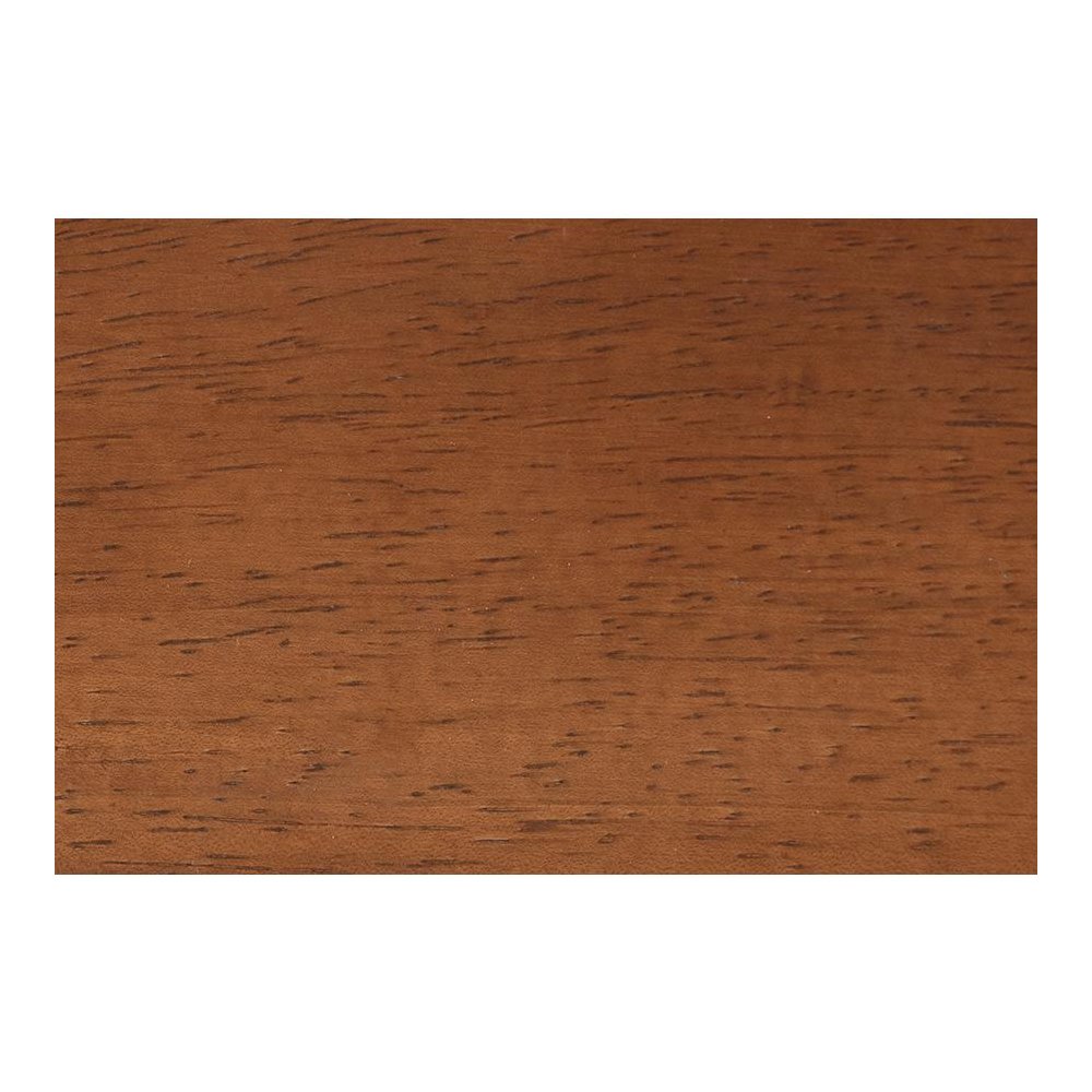 Calderon Retro-Modern Walnut Brown Finished Wood Queen Size Platform Bed. Picture 6