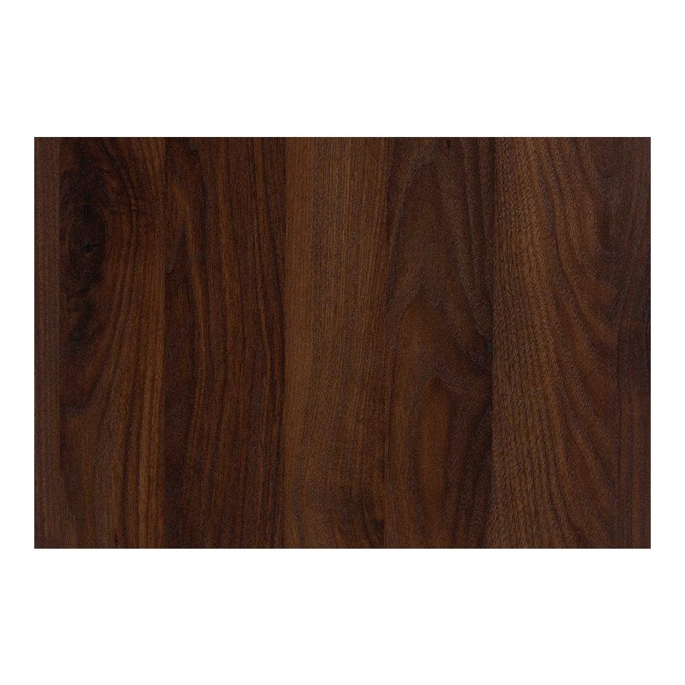 Jenibelle Classic Walnut Brown Wood 5-Drawer Chest with Rattan Drawer. Picture 7