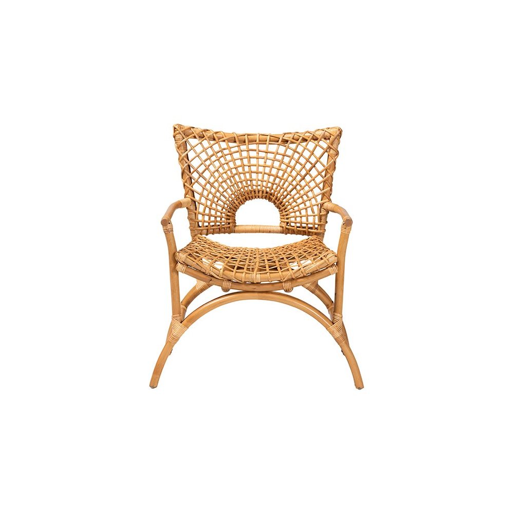 Mamba Bohemian Natural Rattan Arm Chair. Picture 2