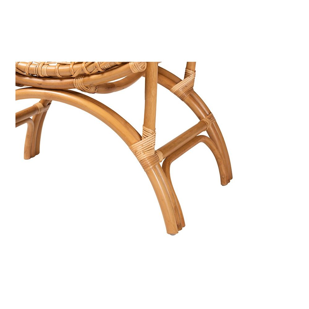 Mamba Bohemian Natural Rattan Arm Chair. Picture 6