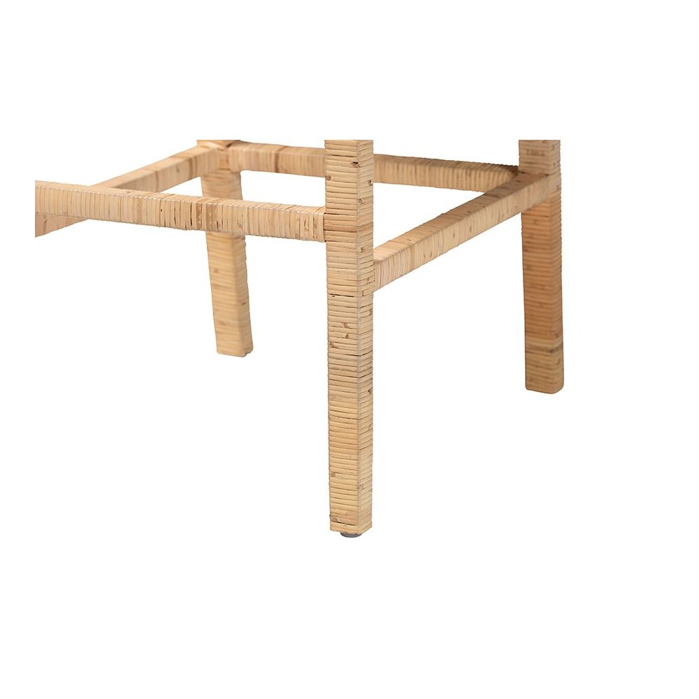 Sofia Bohemian Natural Rattan Bar Stool. Picture 6