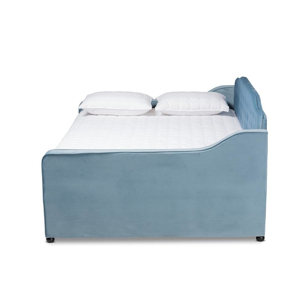 Button Tufted Full Size Daybed with Trundle. Picture 15
