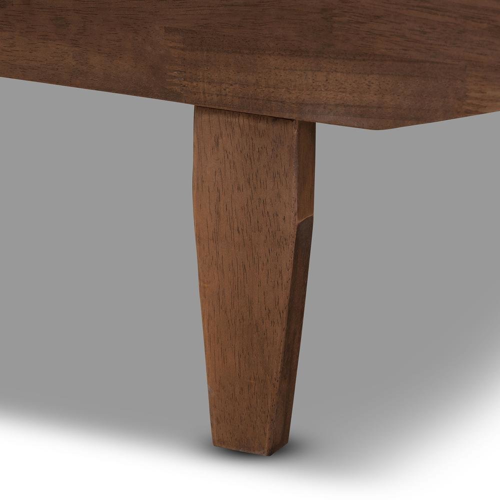 Walnut Finished Wood Expandable Twin Size to King Size Bed Frame. Picture 17